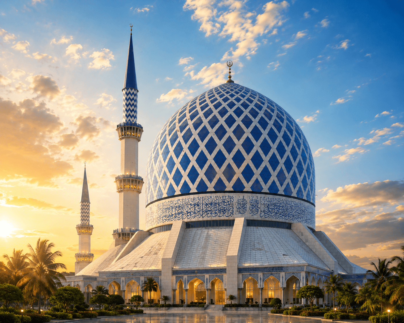 Proyek kubah masjid agung
